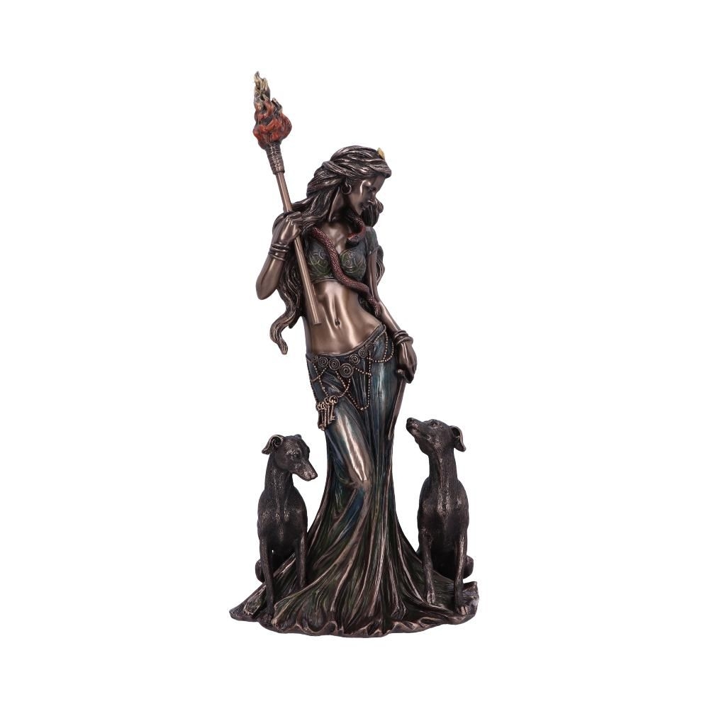 Nemesis Now - Hecate Moon Goddess Dekorative Figur - Bronzefarben
